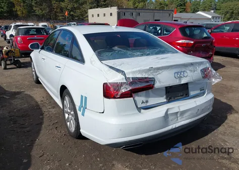 2016 Audi A6 2.0T Premium Plus z USA, uszkodzony, nr VIN WAUGFAFC3GN087388